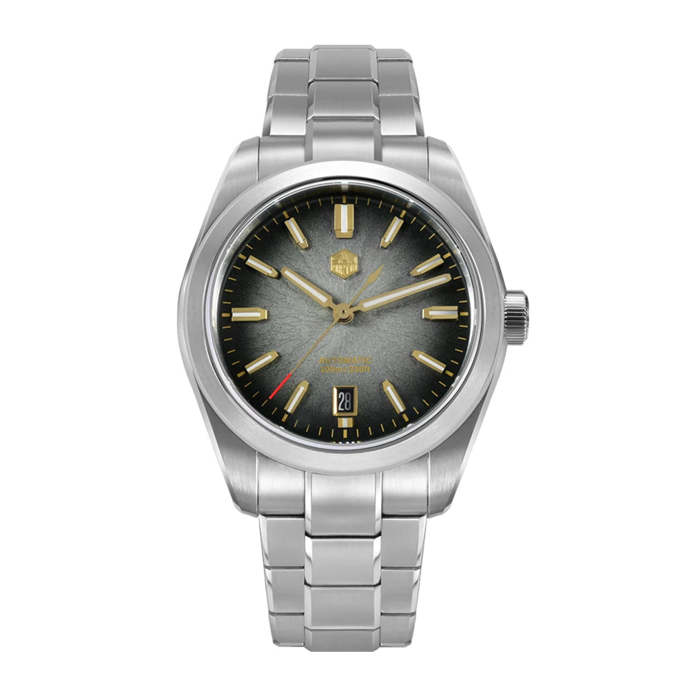 San Martin SN0144 Kleiduhr Goldschwarz Variante