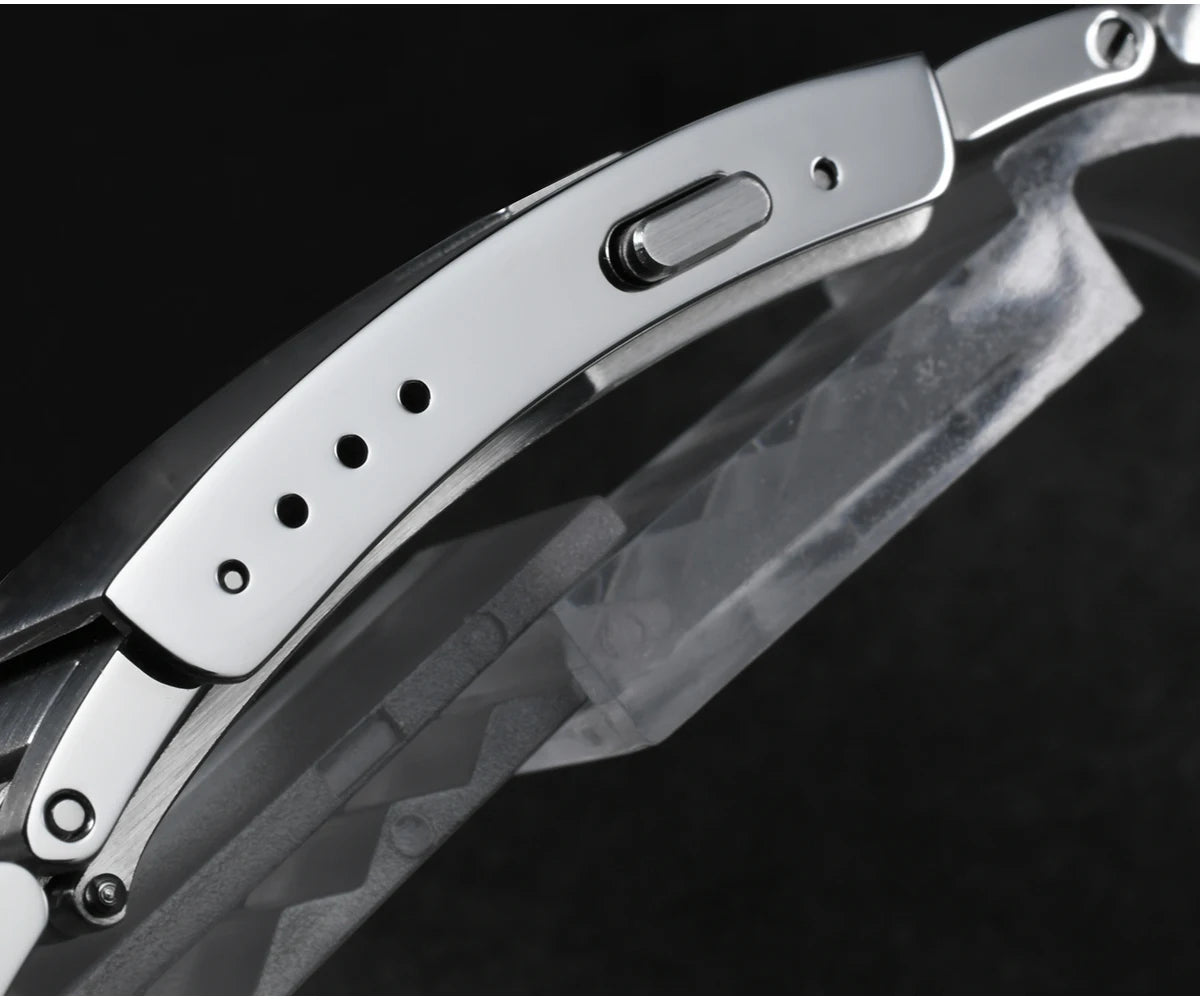 San Martin BB36 Taucheruhr Schließe Detail