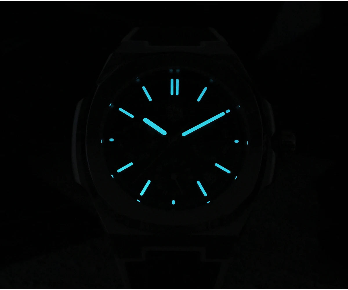 San Martin SN0075 Kleideruhr Lume