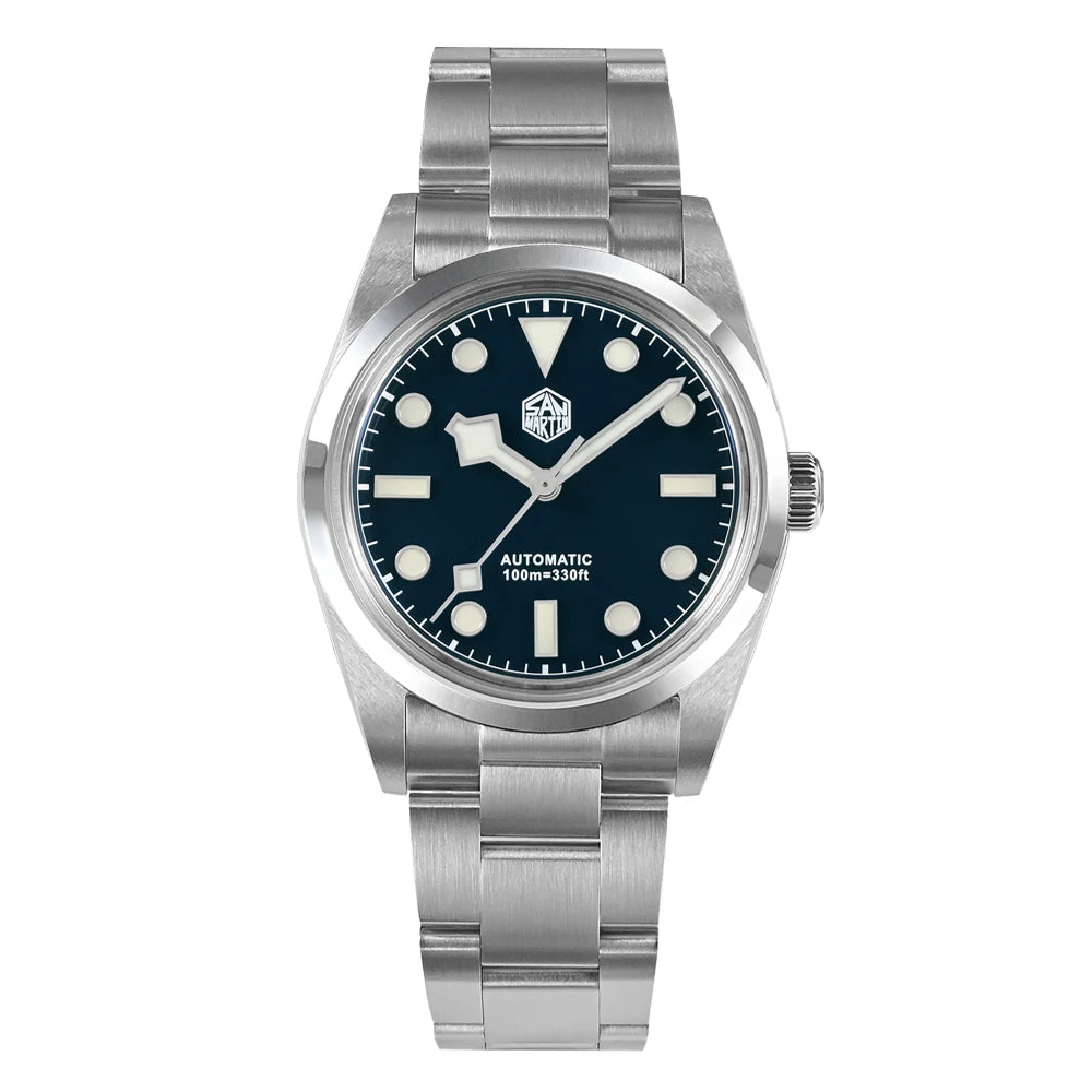San Martin BB36 Taucheruhr Dunkelblau Variante