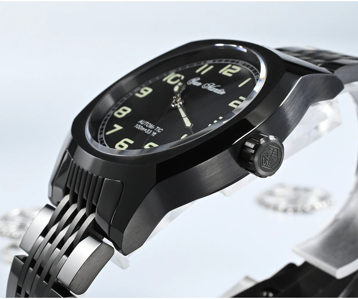 San Martin SN0026 DLC Schwarz Seitenprofil