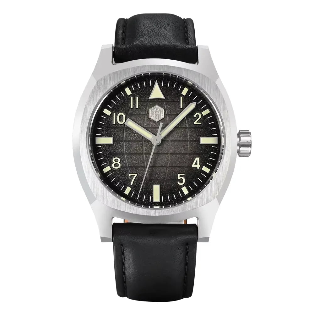 San Martin SN0026 Sportuhr Schwarz Farbverlauf