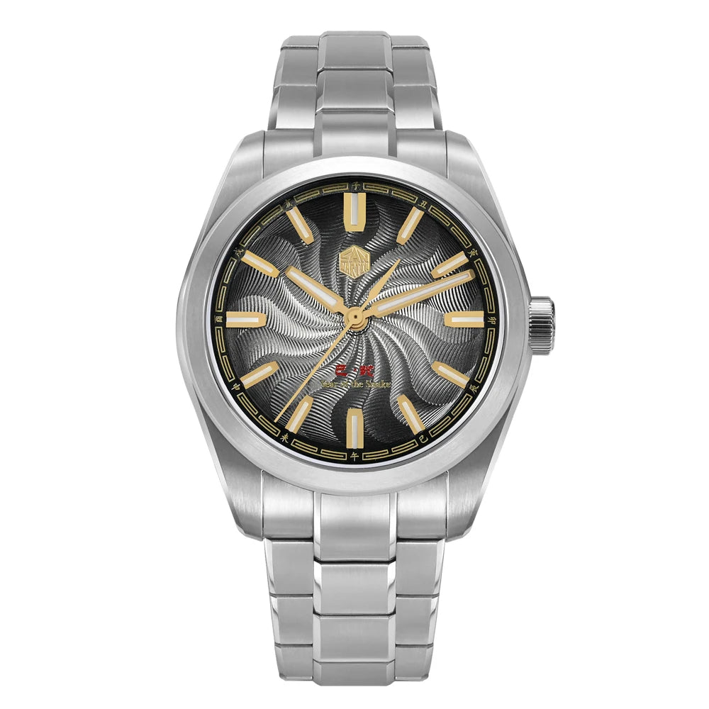 San Martin Guilloché Schwarz