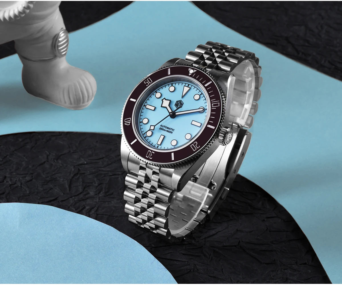San Martin SN0128 Emaille Hellblau Winkel