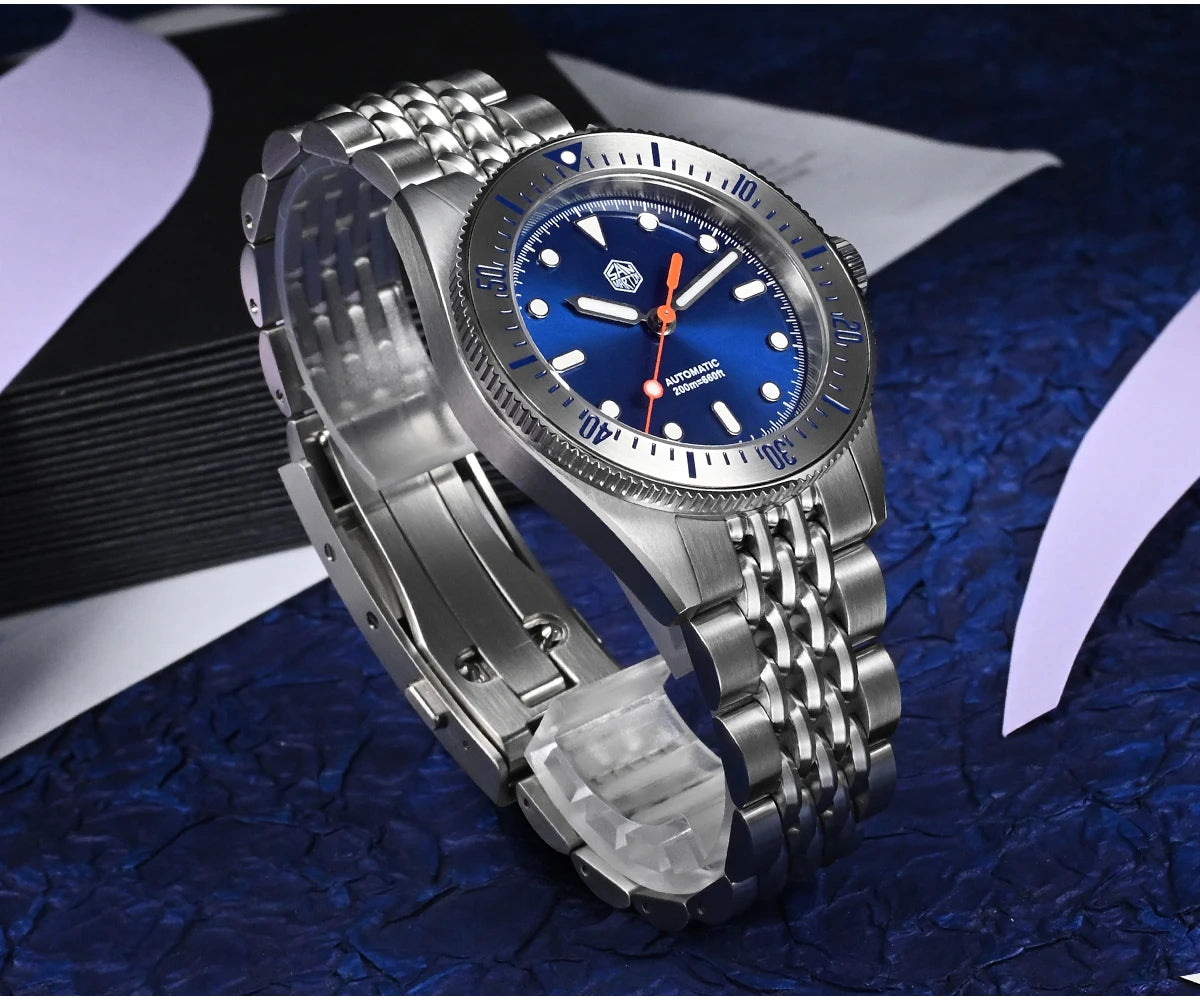 San Martin SN0044 Emaille Blau Winkel