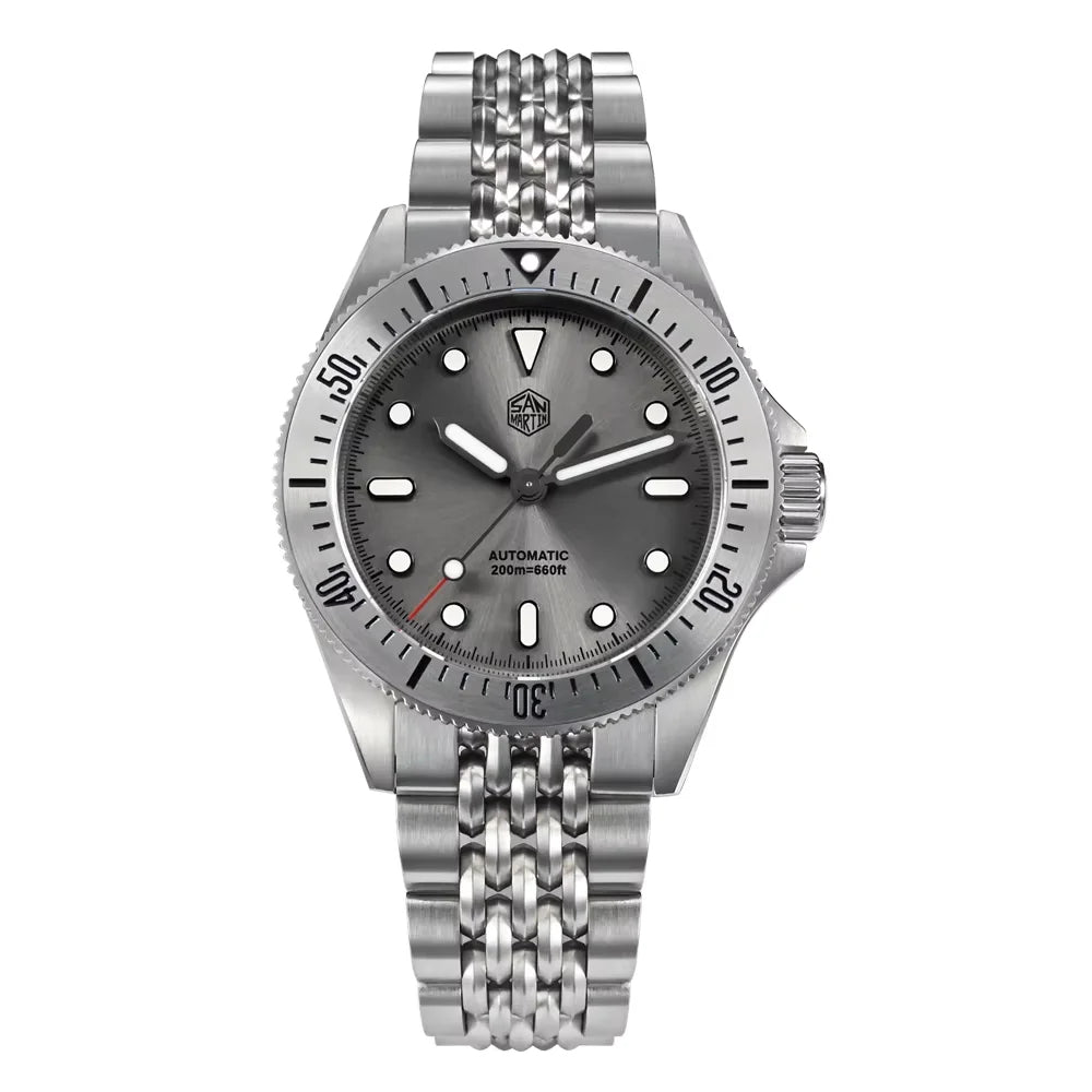San Martin SN0044 Emaille Silber