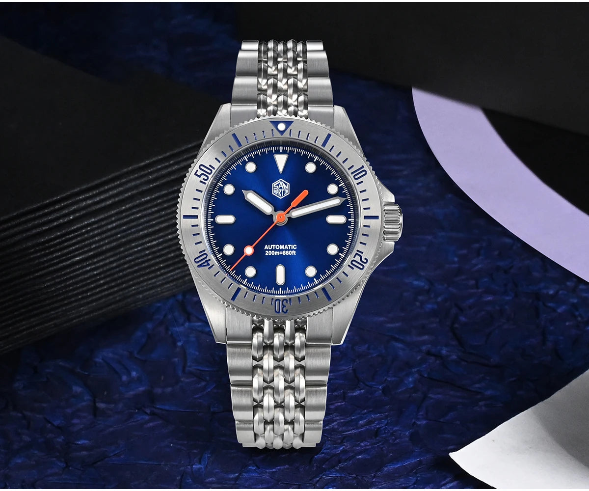 San Martin SN0044 Emaille Blau Ansicht