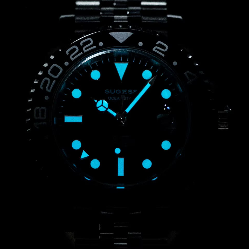 Sugess GMT-Taucheruhr